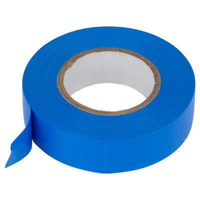 Лента изоляционная ПВХ синяя 15 мм (высший сорт)